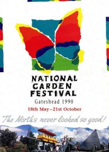 National Garden Festival Gateshead 1990 18th May - 21st October 'The North's never looked so good!'
